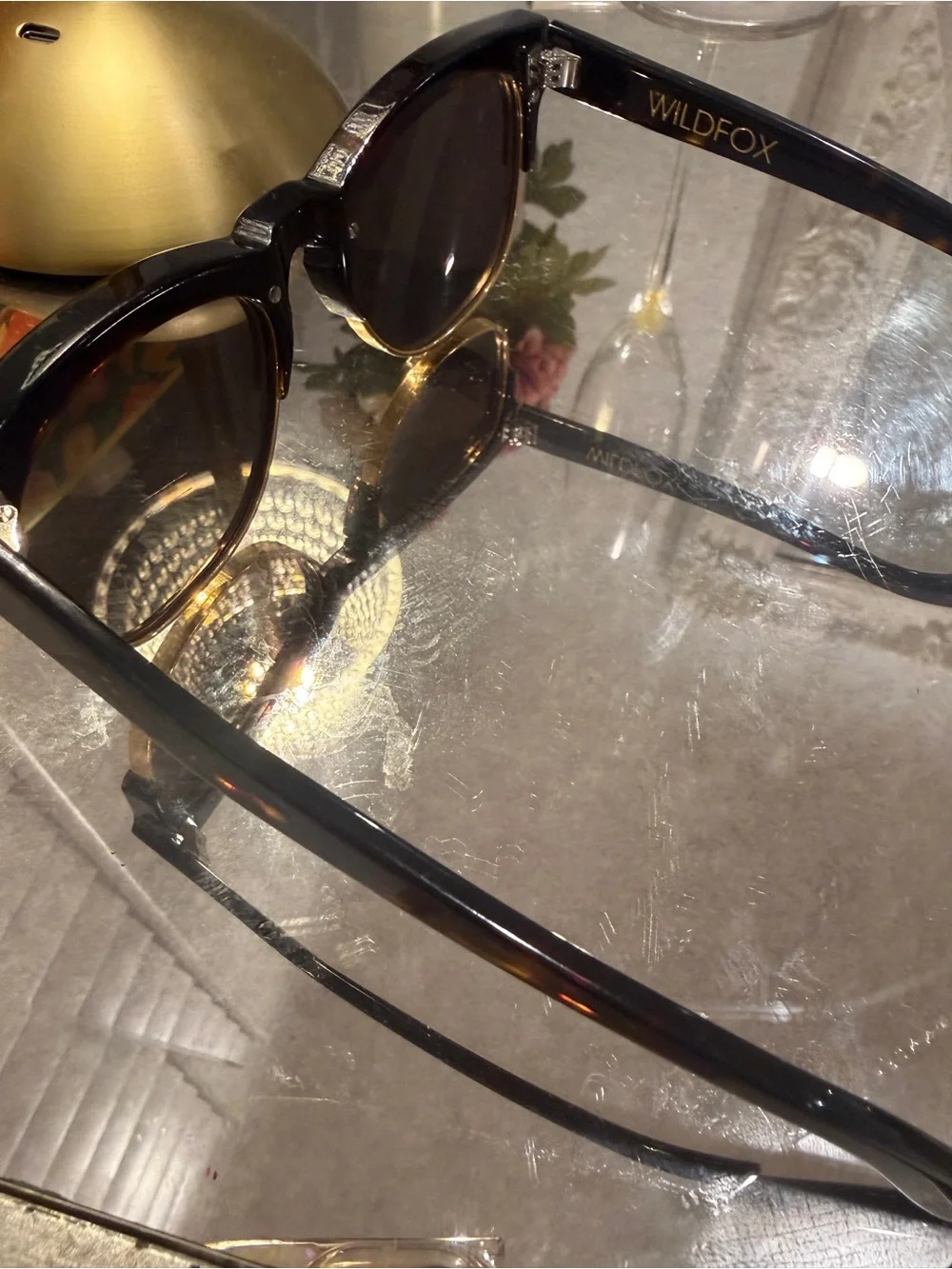 Wildfox tortoiseshell sunglasses